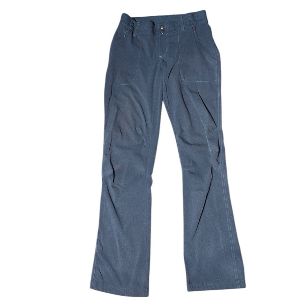 Kuhl women’s stratus pants outdoor Gorpcore 4 reg grey textured hiking camping